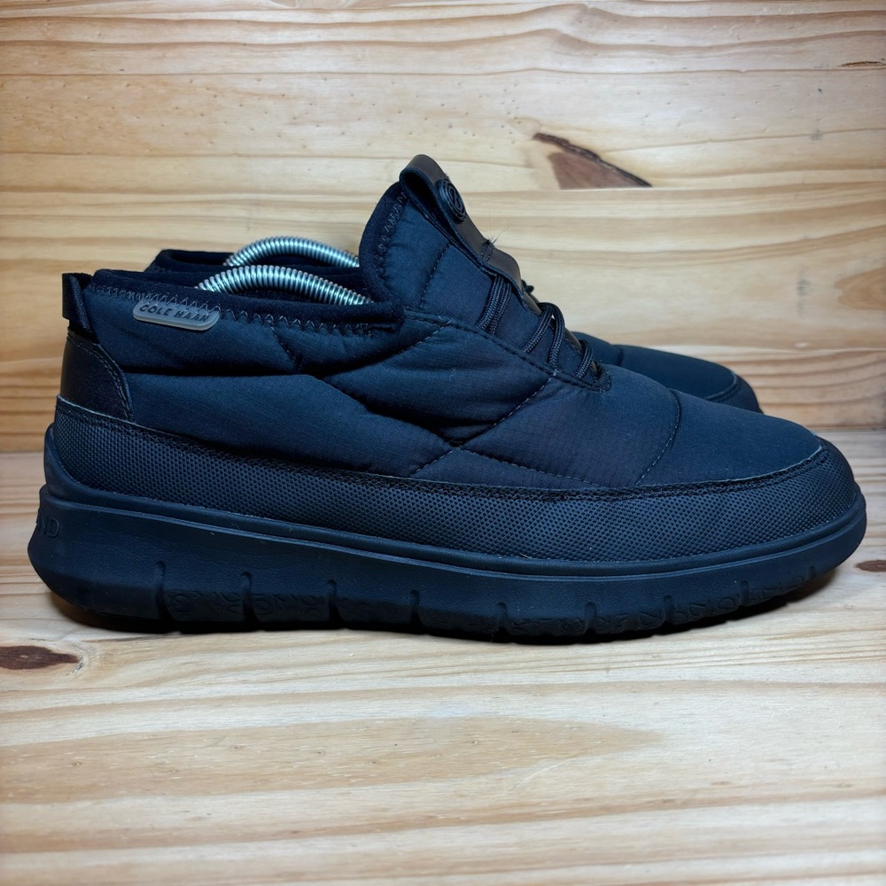 New Cole Haan Men's Generation Zerogrand Rec Mid Slippers 9.5 Black